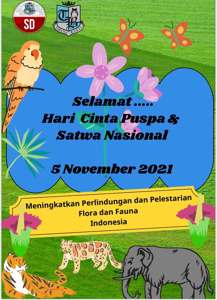 Hari Cinta Puspa Dan Satwa Nasional Sd Taruna Bakti Bandung Sd Taruna Bakti 5940